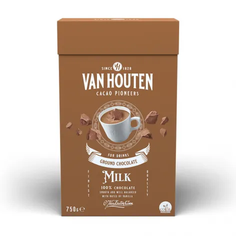 Van Houten; Milk Chocolate Drink Powder - 750g bag